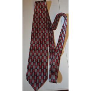 Gior Gio Brutini Mens Tie Size 60”x 4”‎ Handmade 100% Silk